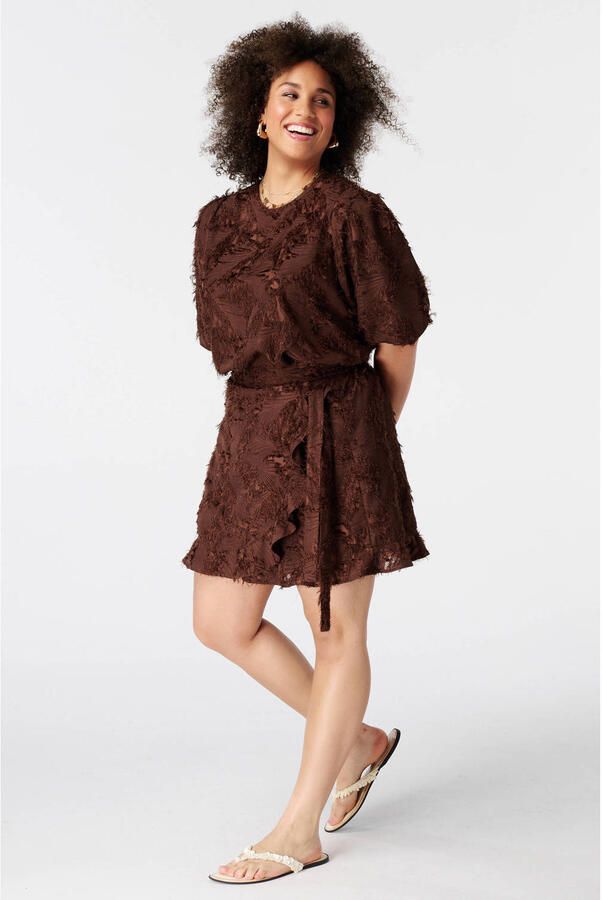 MS Mode Plus Size skort bruin - Foto 2
