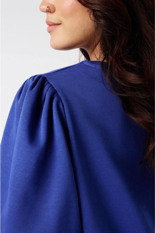 MS Mode Plus Size top blauw - Foto 2
