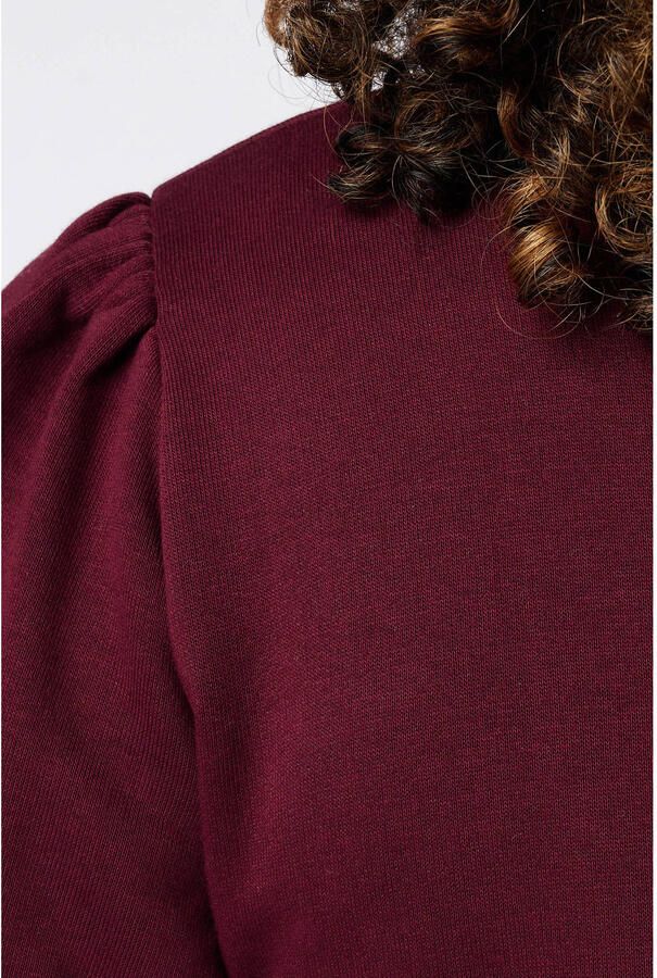 MS Mode Plus Size top donkerrood - Foto 2
