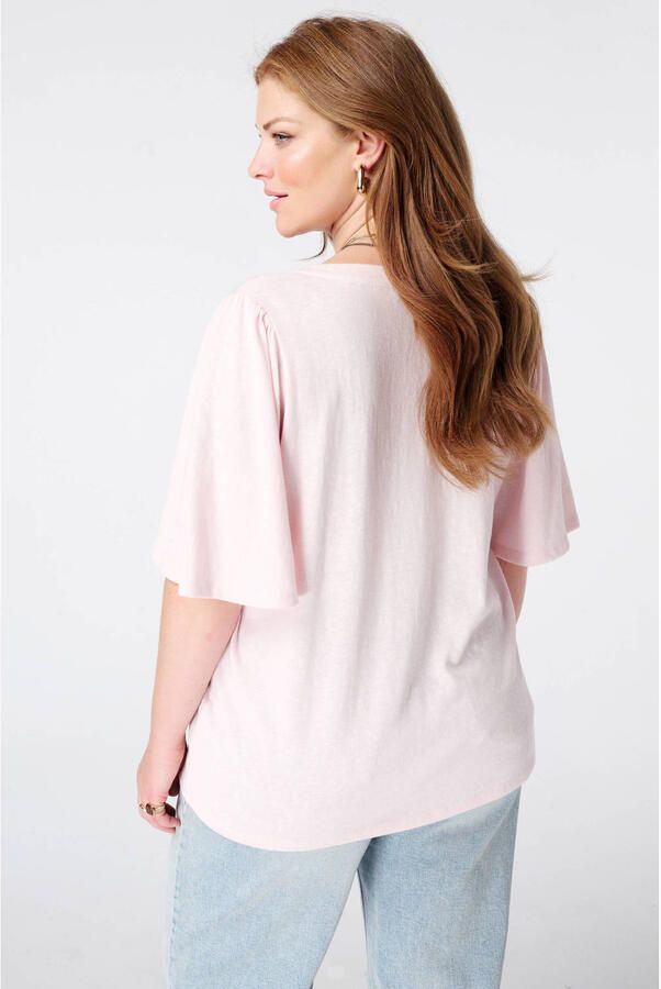 MS Mode Plus Size top lichtroze - Foto 3