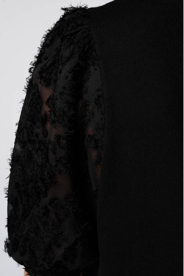 MS Mode Plus Size top zwart - Foto 3