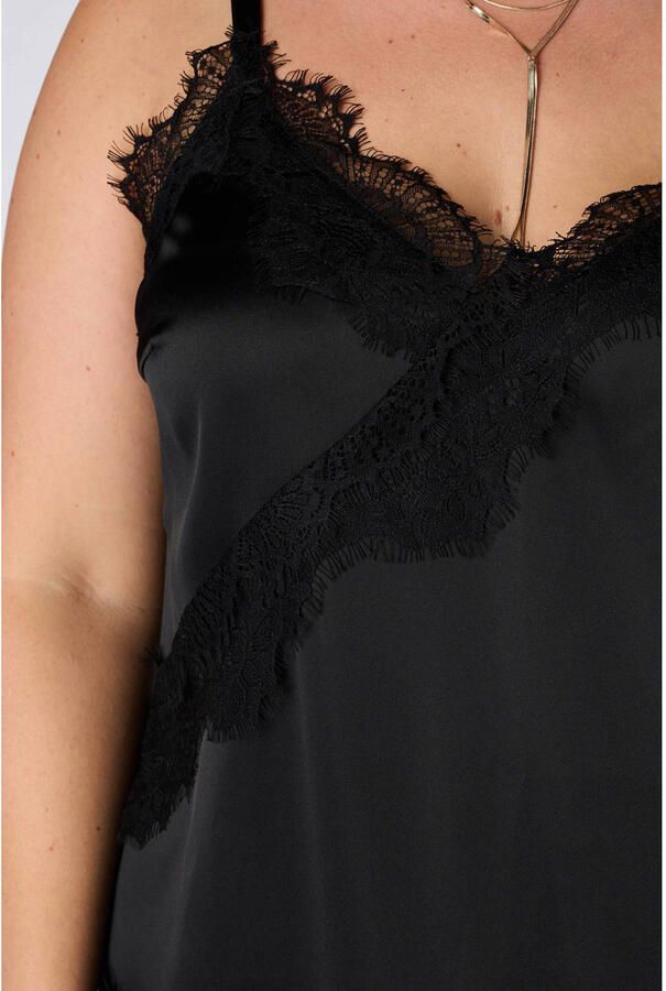 MS Mode Plus Size top zwart - Foto 2