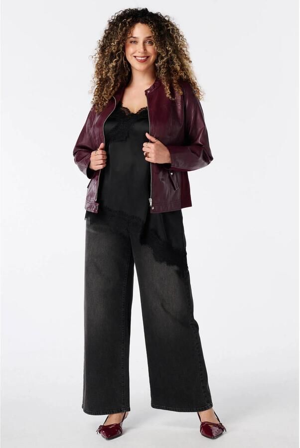 MS Mode Plus Size top zwart - Foto 3