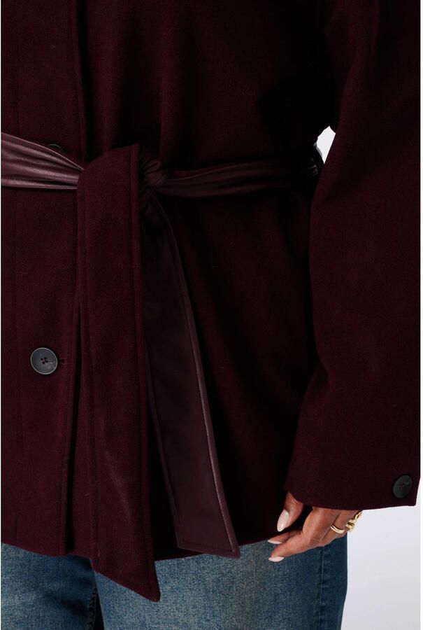 MS Mode Plus Size winterjas met ceintuur - Foto 2