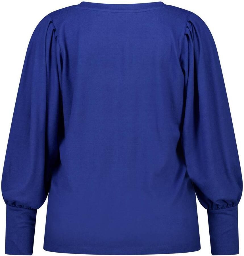 MS Mode pullover blauw - Foto 2