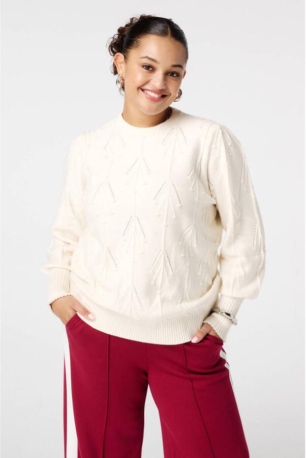 MS Mode pullover ecru