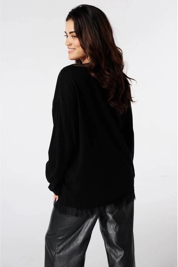 MS Mode pullover zwart - Foto 3