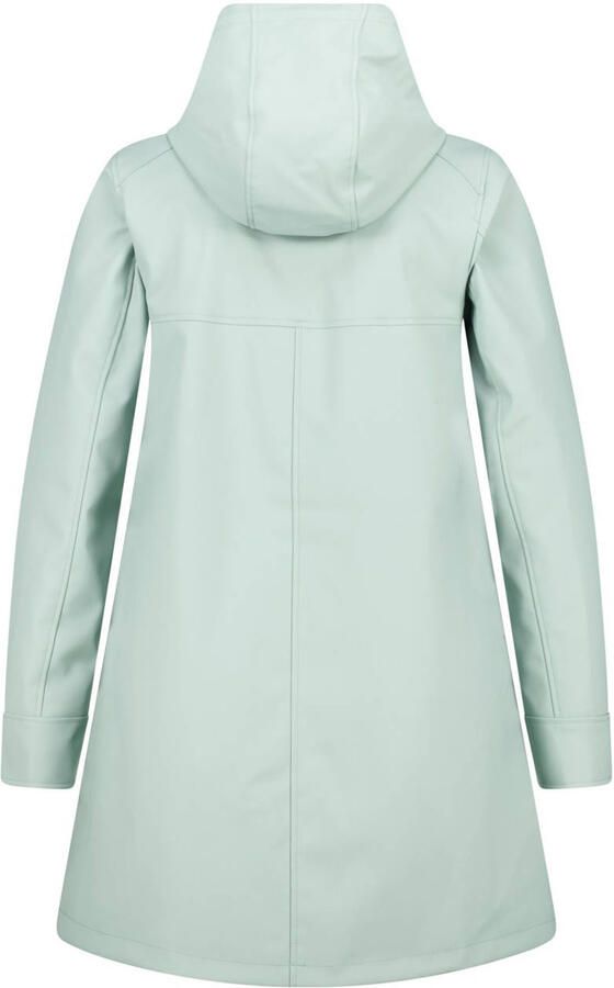 MS Mode regenjas mintgroen