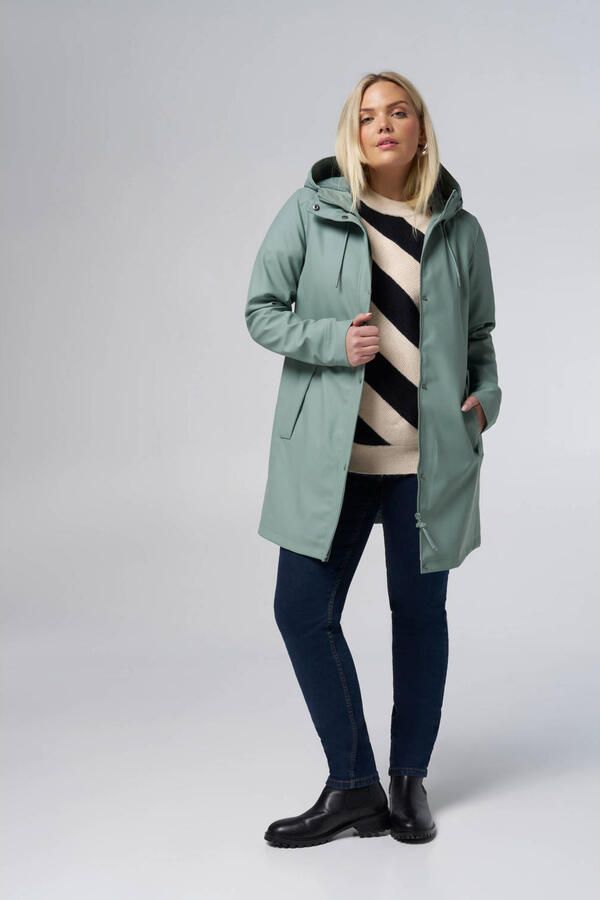 MS Mode regenjas mintgroen - Foto 2