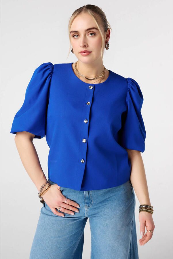 MS Mode regular blazer blauw