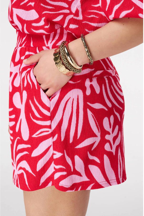 MS Mode regular waist casual short rood - Foto 3