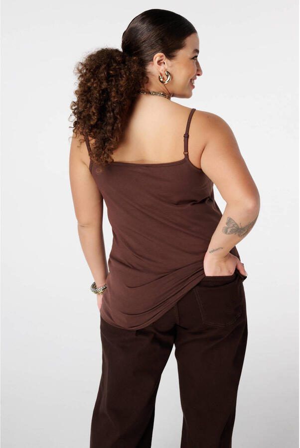MS Mode singlet bruin - Foto 2