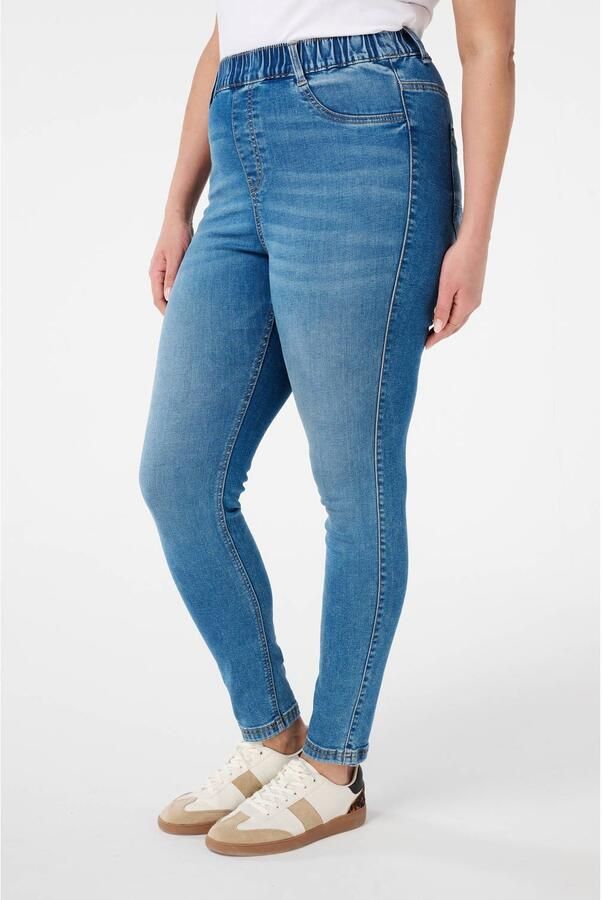 MS Mode skinny jeans medium blue denim - Foto 2
