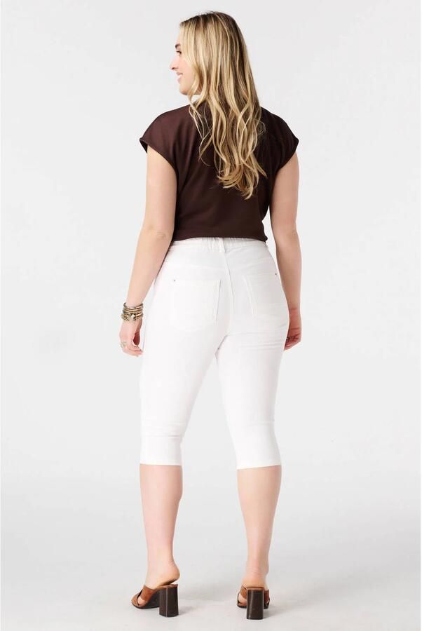 MS Mode skinny regular waist tregging wit - Foto 3