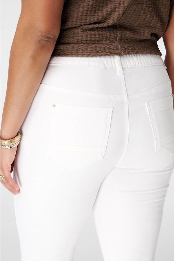 MS Mode skinny regular waist tregging wit - Foto 2