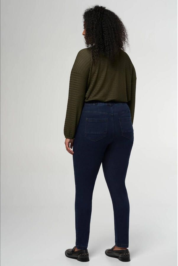 MS Mode skinny tregging dark blue denim - Foto 2