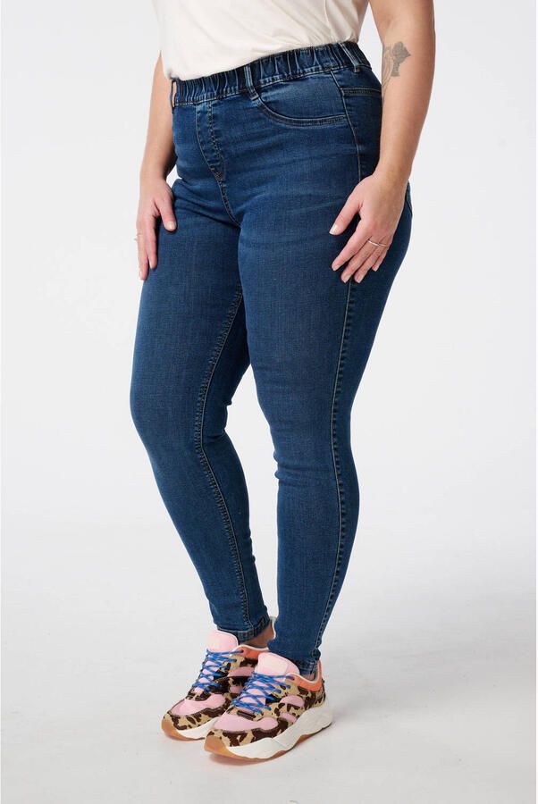 MS Mode skinny tregging dark blue denim - Foto 2