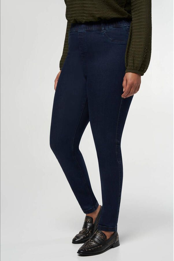 MS Mode skinny tregging dark blue denim - Foto 3