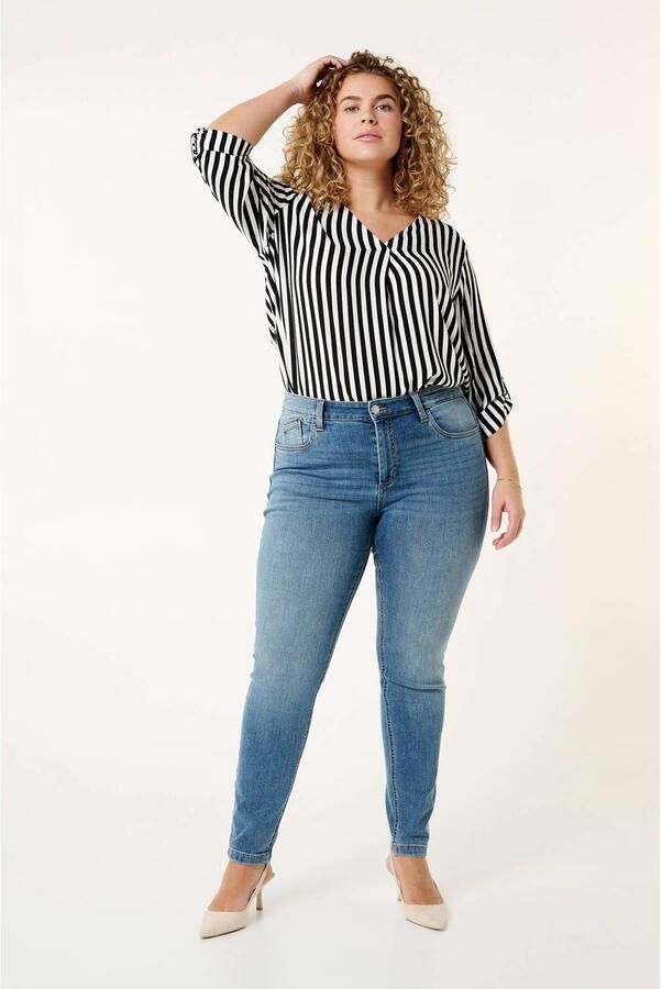 MS Mode slim fit jeans blue denim - Foto 2