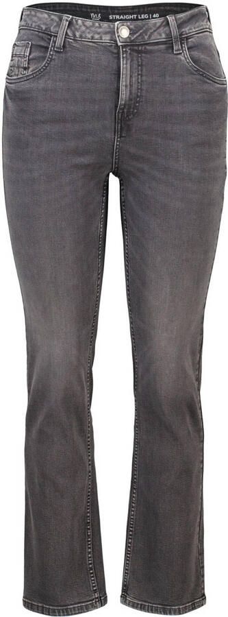 MS Mode straight leg jeans grijs