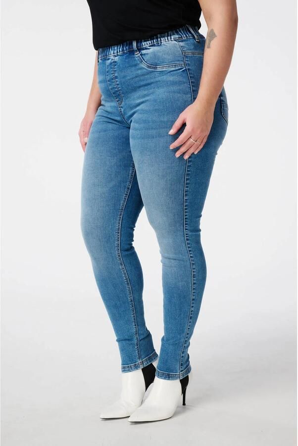 MS Mode slim fit jeans medium blue denim - Foto 2