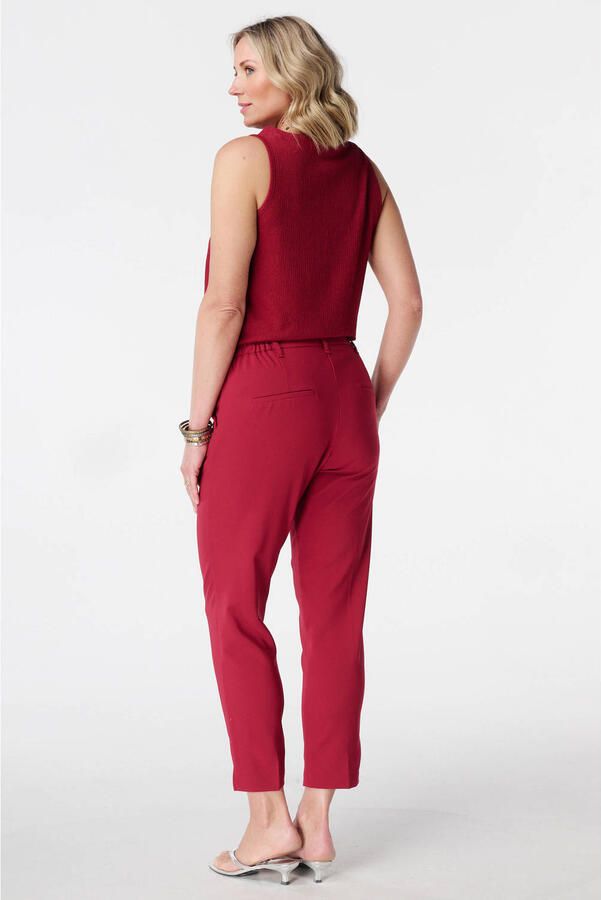 MS Mode slim regular waist broek - Foto 3