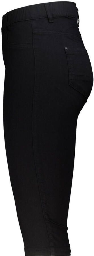 MS Mode slim regular waist broek zwart - Foto 2