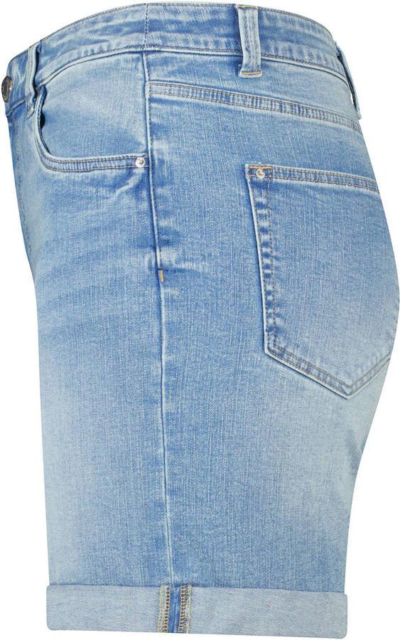 MS Mode slim regular waist short light blue denim - Foto 3