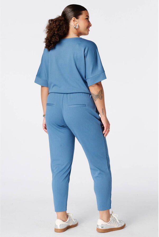 MS Mode straight leg broek Plus Size blauw - Foto 3