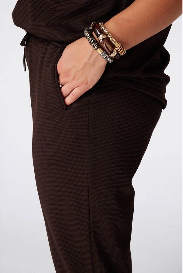 MS Mode straight leg broek Plus Size bruin - Foto 2