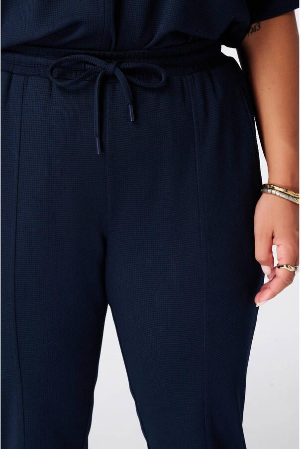 MS Mode straight leg broek Plus Size donkerblauw - Foto 2