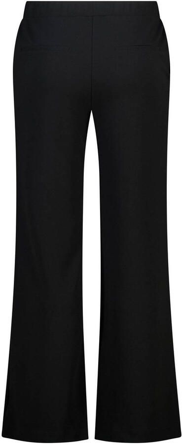 MS Mode straight leg broek zwart - Foto 3