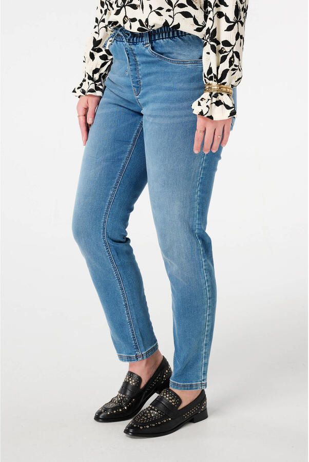 MS Mode straight leg jeans stonewashed