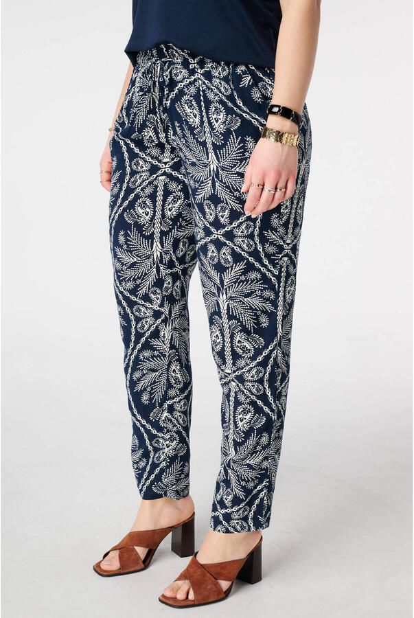 MS Mode straight regular waist broek