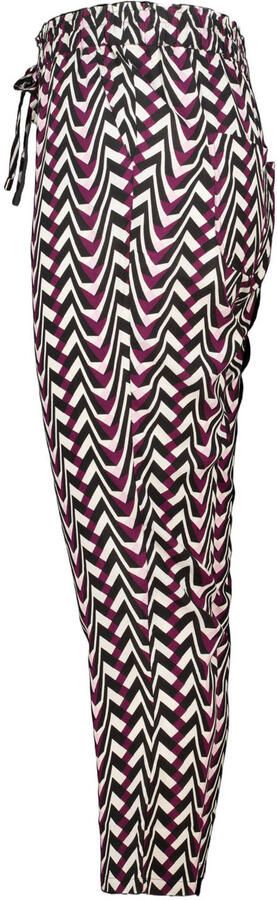MS Mode straight regular waist broek rood - Foto 3