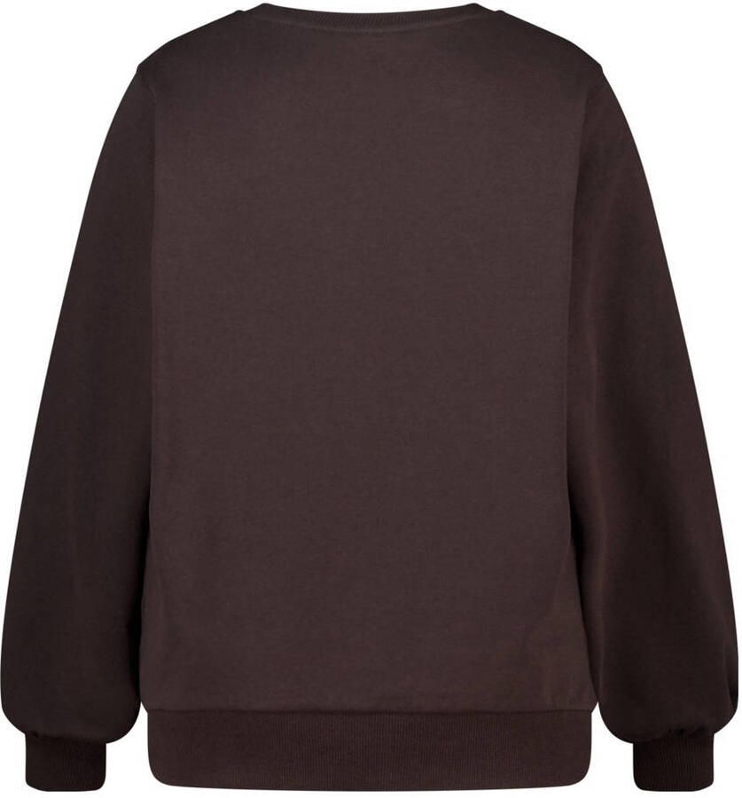 MS Mode sweater donkerbruin - Foto 2