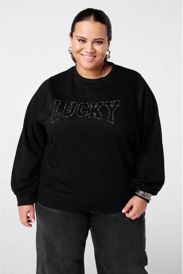 MS Mode sweater zwart