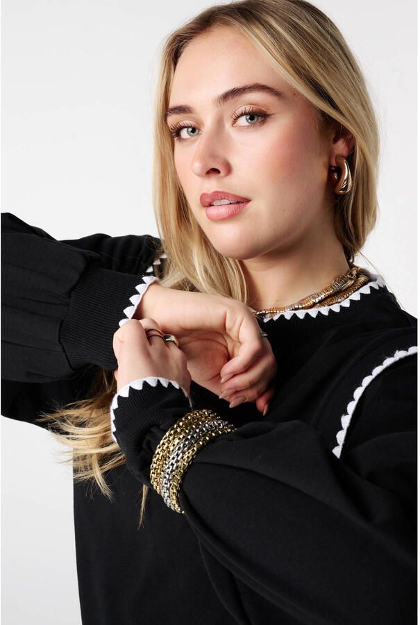 MS Mode sweater zwart - Foto 2