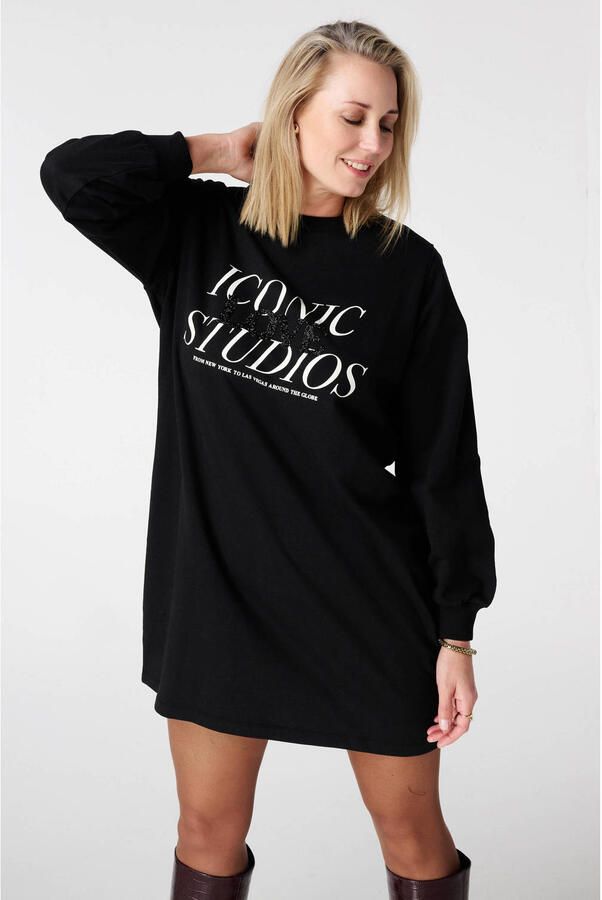 MS Mode sweatjurk zwart