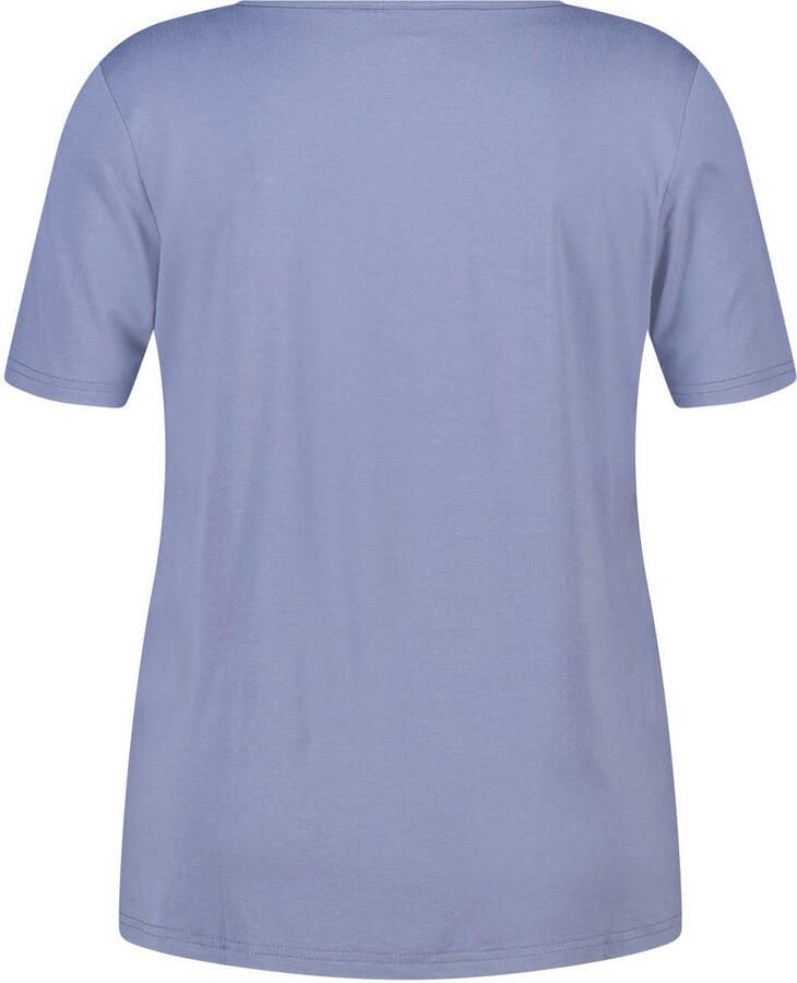 MS Mode T-shirt blauw - Foto 2
