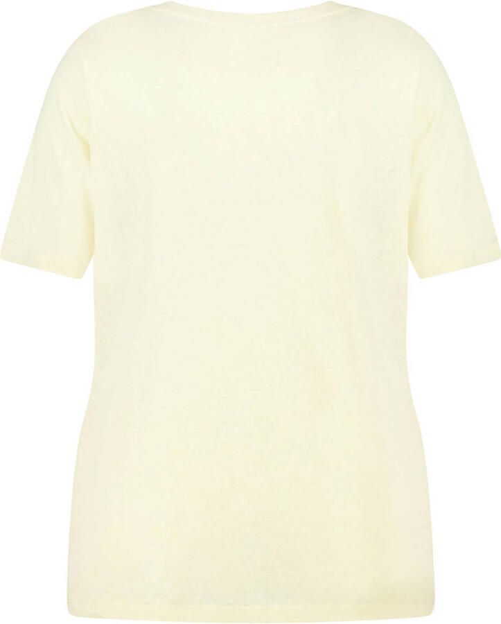 MS Mode T-shirt geel - Foto 2
