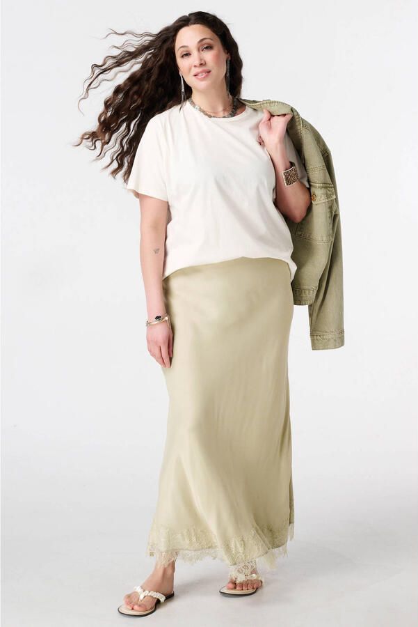 MS Mode T-shirt met backprint wit - Foto 3