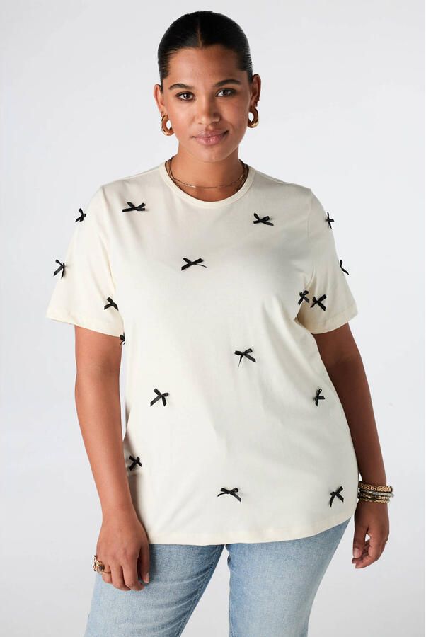 MS Mode T-shirt Plus Size ecru