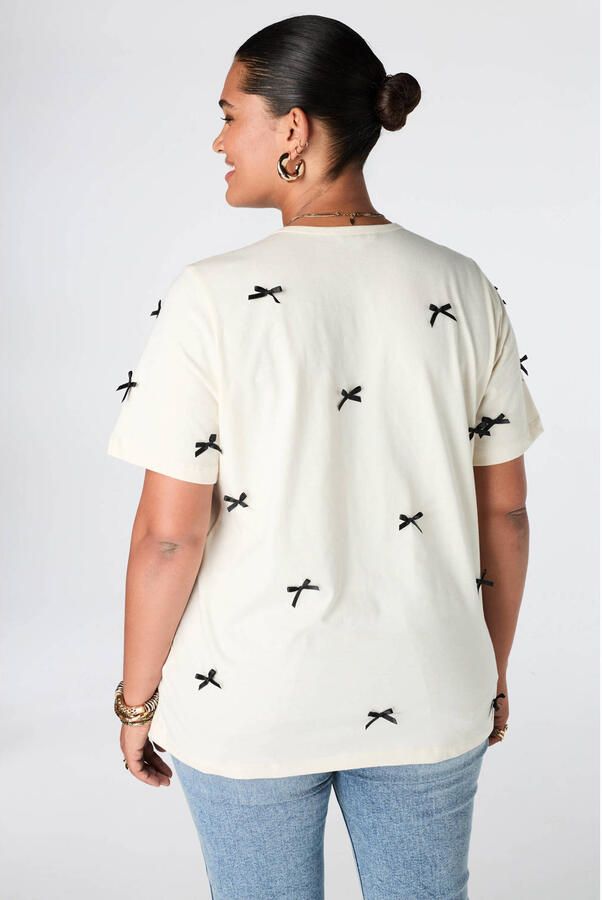 MS Mode T-shirt Plus Size ecru - Foto 2