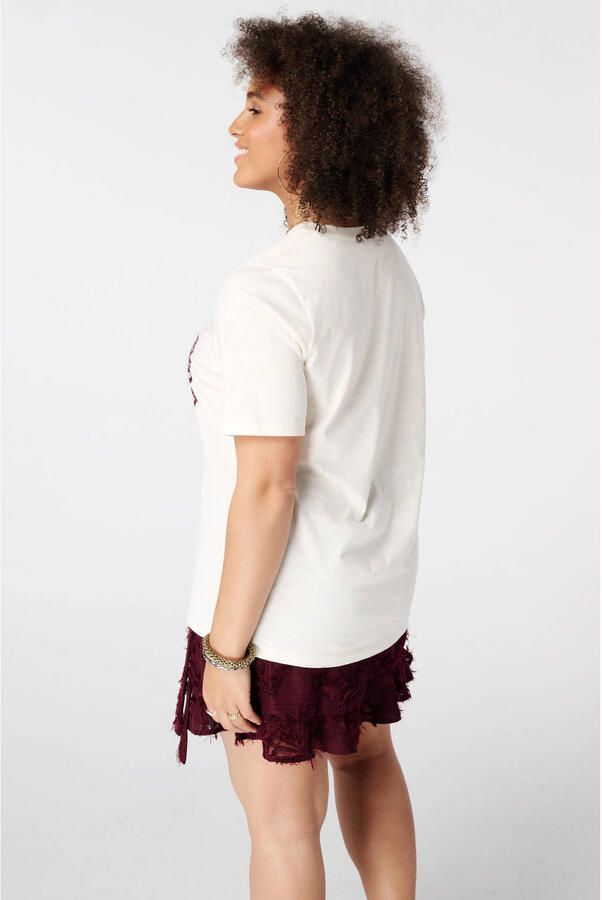 MS Mode T-shirt Plus Size met print ecru - Foto 3