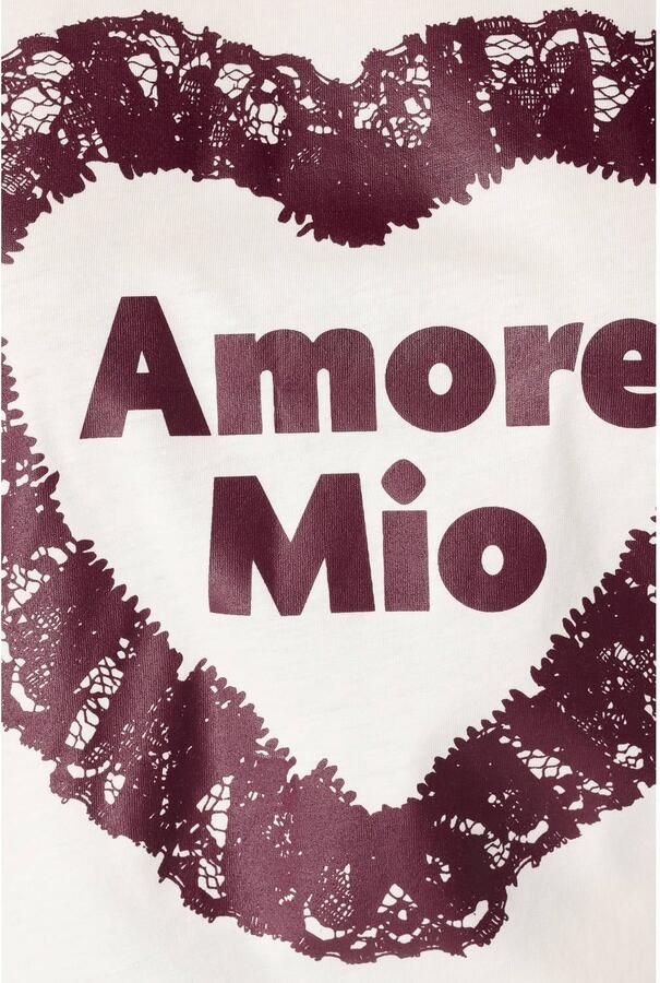 MS Mode T-shirt Plus Size met print ecru - Foto 2