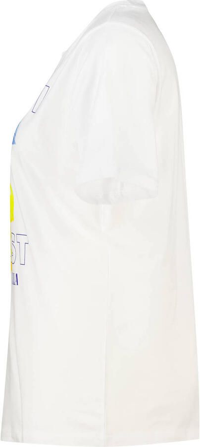 MS Mode T-shirt Plus Size met print wit - Foto 3