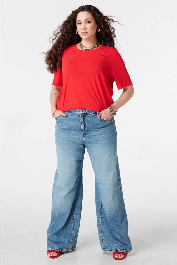 MS Mode T-shirt rood