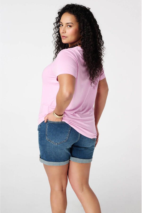 MS Mode T-shirt roze - Foto 3
