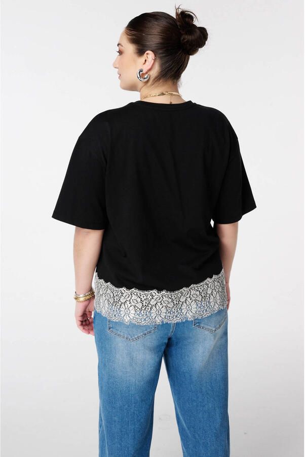MS Mode T-shirt zwart - Foto 3